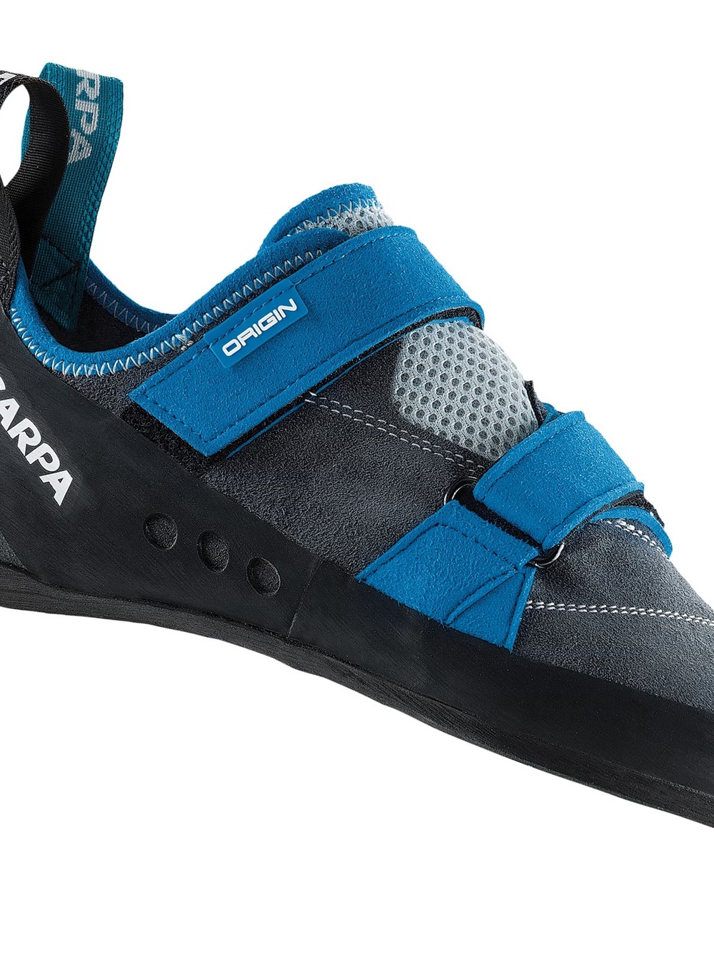 Scarpa Origin Blue and Gray Women's Climbing Shoe